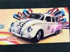 Walt Disney World Herbie Love Bug Fully Loaded Bus Tram Sign Prop Display