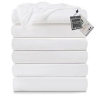 Flat Sheets Only 6 Pack Bulk Top Sheets For Massage Table  Home  Dorm Bed 