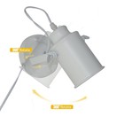 Industrial Track Lighting Ceiling Spotlight vintage Wall Mount Lights  Rotate   