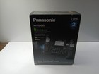 Panasonic Kx-tg9542 Black Dect 6 0  2 Handset Cordless Phone New Sealed