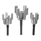 3pcs Integrated Internal   External Pipe Threading Tool  Pvc Pipe Threader Kit