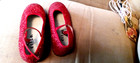 Vintage Wizard Of Oz Ruby Slippers Size 10 5 Kids- Circo- 7 - Nw-never Worn