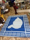 Estera Esteras  Mats De Trono Yemaya Jemaya  Yoruba Santeria Ifa Religion