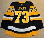 Po Joseph Pittsburgh Penguins Game Worn Jersey -photo Matched -heavy Repairs    