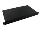 Procraft Arbn-1u-10-bk 1u 10  Deep All Aluminum 19  Rack Mount Project Box