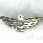 Vintage Sterling Silver Peyote Bird Brooch Joe Eby Horizon Thunderbird 1 5  4g