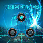 Baby Blue Hand Spinner Tri Fidget Focus Desk Toy Adhd Autism Kids Adult - 50 Pcs