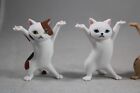 5 Dancing Kittens Cats Figurines Mini Novelty Rare Cake Toppers Lot Standing