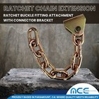 4 Pack G70 12  Ratchet Extension Chain For Car Hauler Trailer Tow Truck Wrecker