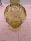 Vtg Amber Wheaton Glass Fire Extinguisher Style Novelty Bottle Eagle Stars 