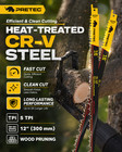 12  5tpi Crv Wood Pruning Reciprocating Saw Blades For Tree Branch Cutting 5pack
