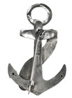 World War One Royal Navy Hms Warspite Silver Anchor Sweetheart Brooch Badge
