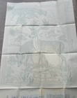 Vintage Alice Brooks Mail Order 7322 Embroidery Transfer Buck   Doe Deer Pattern
