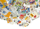 Vtg Lot Mystic Kenmore Postage Stamp Collection 400  Stamps Mixed Variety Loose