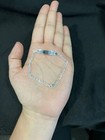  925 Sterling Silver Baby Girls Boys Children Name Id Mariner Bracelet 5  6  7 