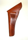 Civil War Leather Pistol Holster W flap - Rt Or Lft Hand -brown - Usa Maker