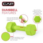 Barbell  2lb Yellow Neoprene Dumbbell  Pair