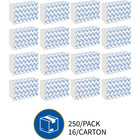 Genuine Joe Gjo21100 Multifold Paper Towels 4000 Sheets 16 Pack White Bulk