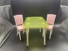 Mattel Barbie 1998 Dream Table Chairs Lot