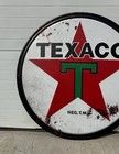 Texaco Gas Station Sign Star Parts Tools Garage Vintage Style Wall Decor 35   