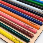 Custom Engraved Color Pencils  12x   Personalized For Kids School Business