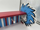 Trend Lab Dr  Seuss Thing 1 And Thing 2 Shelf With Pegs  Red blue