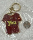 Vintage new Ronald Mcdonald House Donor Gift Metal enamel Keychain Nos 1979