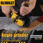 Dewalt Dcg409 20v Brushless 125mm Cordless Angle Grinder Tool Only - Dcg409b Xr 