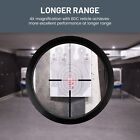 4x Rifle Scope Red Green Blue Reticle 32mm Fmc Lens W  20mm Picatinny Rail Mount