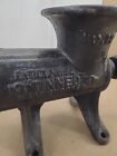 Vintage Antique Enterprise Mfg  Co  Tinned Meat Grinder Chopper No  12 Cast Iron
