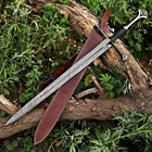 Handmade Damascus Steel Full Tang Viking Sword Medieval Sword Battle Ready Sharp