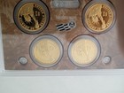 2010 S Presidential Dollar Proof Set 4 Coins With Box 