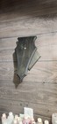 European Deer Skull Mount Plaque Midnjght Starkissed Shirld Cut Wall Pedestal 
