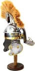Medieval Roman Helmet Centurion Helmet With Natural Plume Crest Armor