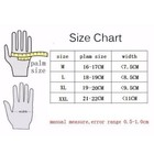 Leather Gloves Touch Screen Windproof Motorcycle Gloves Winter Warm Gloves Mens