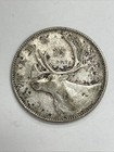 1946 Canada 25 Cents Quarter 80  Silver World Coin