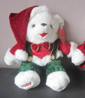 Lot  2  New  2002 Dan Dee Snowflake Friends Christmas Plush Teddy Bears Stuffy