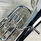Willson Ta2900bs Euphonium Silver Used With Case