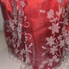 18 Inch Doll Clothes Will Fit American Girl Type Dolls Handmade  Red Fancy Dress
