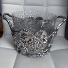 Arthur Court Aluminum Champagne Ice Bucket  Cooler Grape Vine Pattern 2012