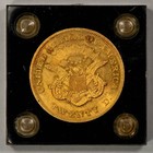 1865 G 20 Liberty Head Gold Double Eagle - Capital Plastics - Unc Dets - G5200