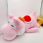 Large Yoshi Nintendo World Sleeping Plush Cushion Pillow Pink Universal Epic 38 