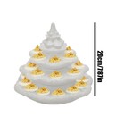 Deviled Egg Holder 4 Layer Christmas Tree Shaped Party Platter 26 Hole