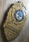 Police Raleigh North Caolina 3d Routed Wood Patch Plaque Sign Custom