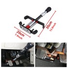 Heavy Duty Adjustable Brake Clutch Pedal Lock Steering Wheel Security Anti-theft