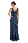 Nightway Petite Sleeveless Sequin Embellished Gown