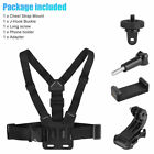 Chest Harness Body Strap Mount Accessories Adjustable For Iphone Gopro Android