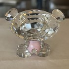 Swarovski Lovlots Crystal Bo Bear - So Sweet Figurine   Original Pink Tag   Box 