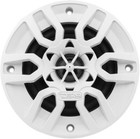 Ds18 Mp4 wh 4  300 Watt 2-way 4 Ohm Marine Car Boat Audio Speakers Pair White
