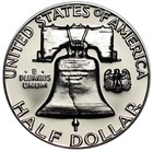 1960 Franklin Half Dollar Gem 90  Silver Proof